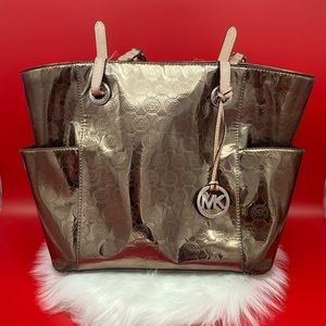 Michael Kors gold purse